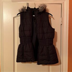 Black Puffer Vest